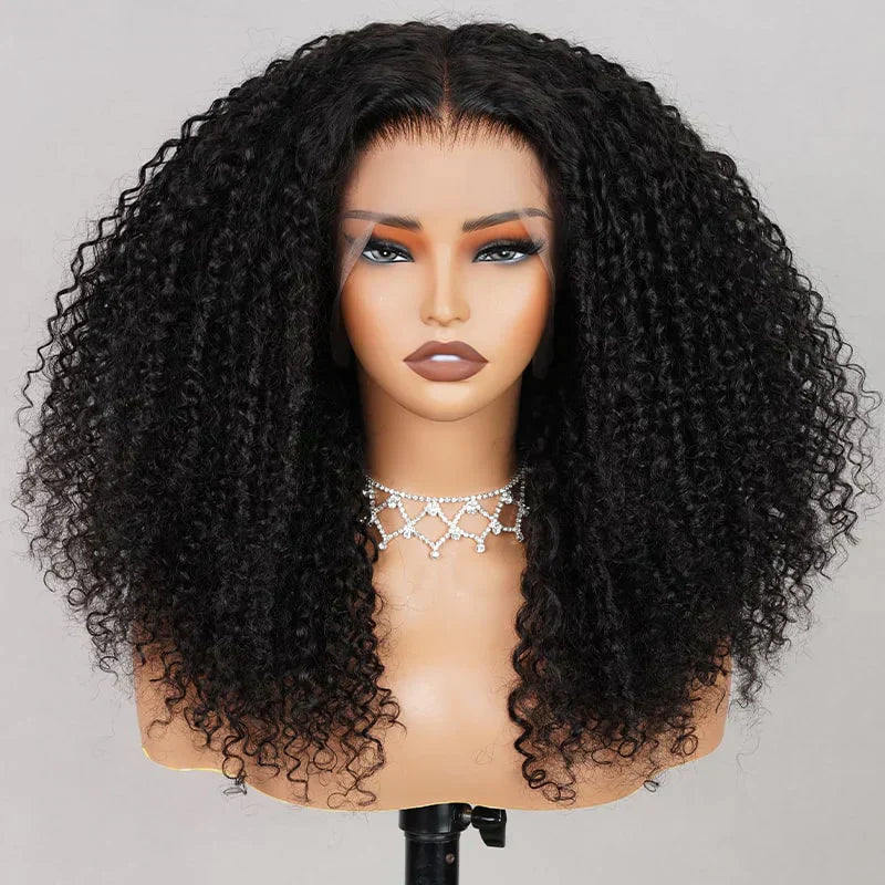 6x6 Pre-cut Glueless Wig - Kinky Curly