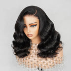 6x6 Body Wave Pre-cut Short Hair Glueless Wig