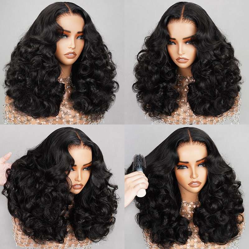 6x6 Pre-cut Glueless Wig - Funmi Curly