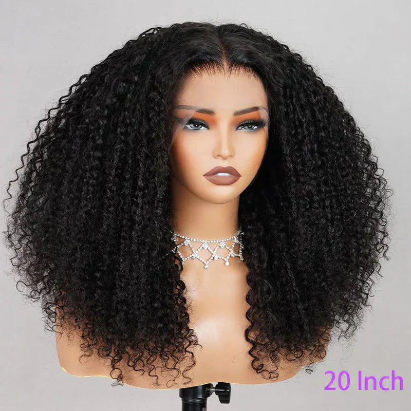 6x6 Pre-cut Glueless Wig - Kinky Curly