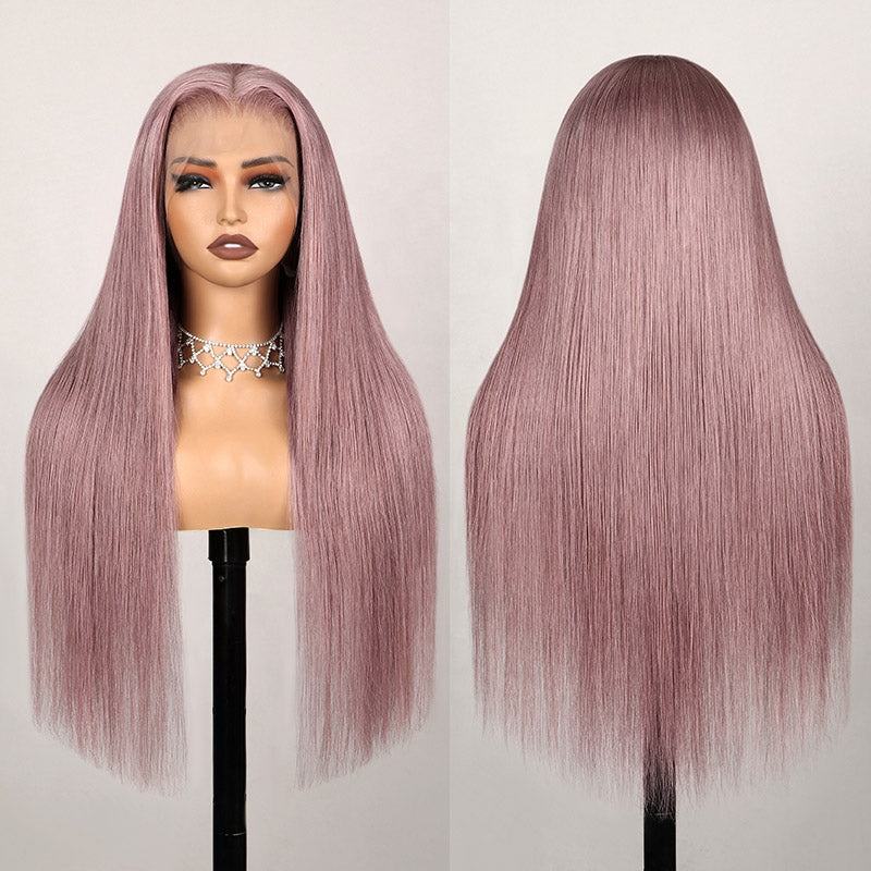 Ash Purple 6x6 Pre-Cut Glueless Wig