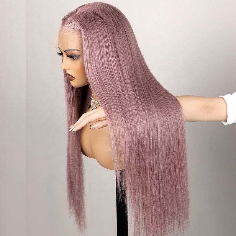 Ash Purple 6x6 Pre-Cut Glueless Wig