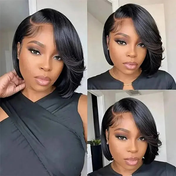6x6 Glueless Precut Bob Wig