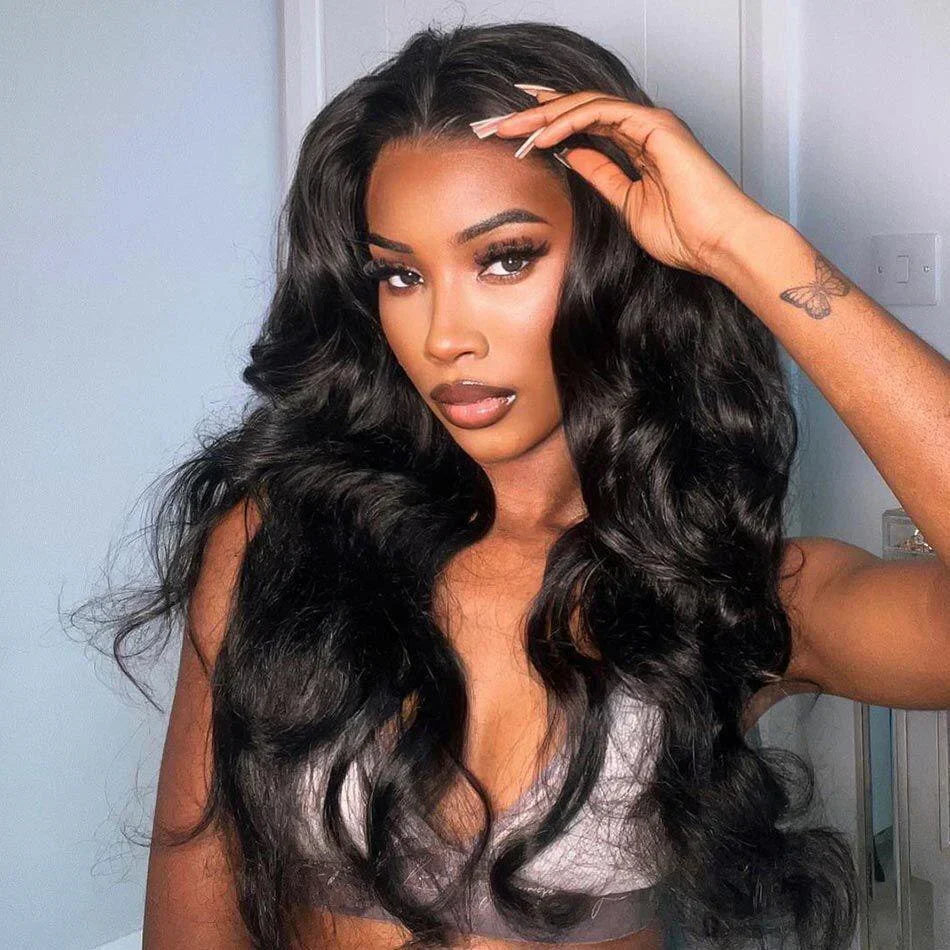 6x6 Pre-cut Glueless Wig - Body wave